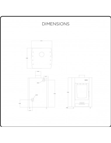 Peć na drva sa sistemom za grijanje vode, Isotta  20 +5 kw