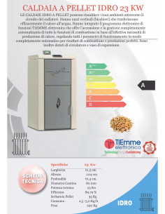 Kotao na pelet snage  23 kw 2