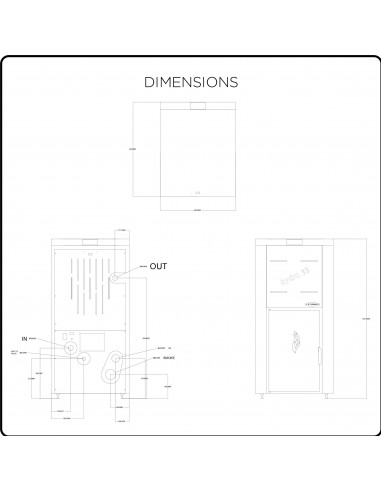 Kotao na pelet, snage 33 kW