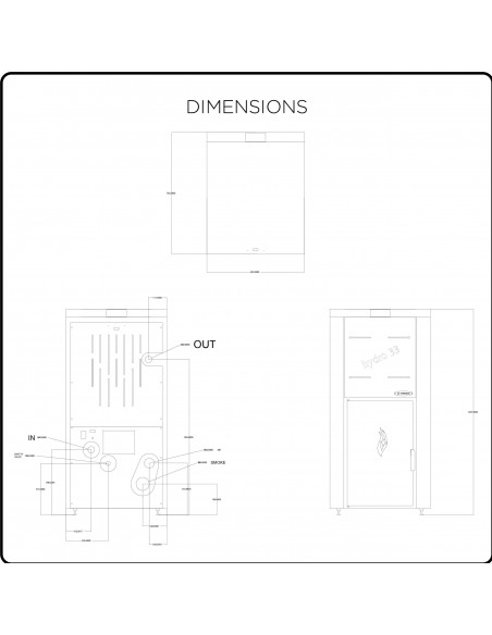 Kotao na pelet, snage 33 kW
