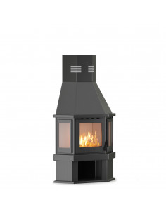 Kamin na drva Caterina, snage 16 kw