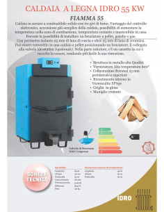 Kotao na drva, snage 55 kW 2