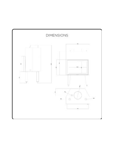 Ubacivi kamin na drva sa hidro sistemom 16 + 8 kW