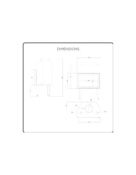 Ubacivi kamin na drva sa hidro sistemom 16 + 8 kW