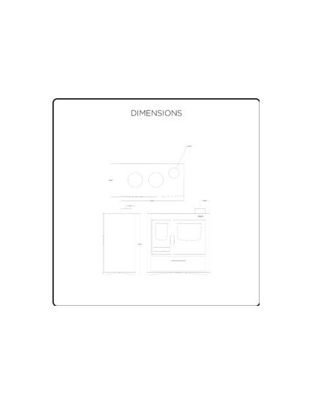 Sporet na drva, snage  11 kw