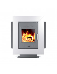 Ugaona peć na drva, snage 14 kW