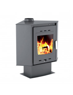 Ugaona peć na drva, snage 14 kW 2